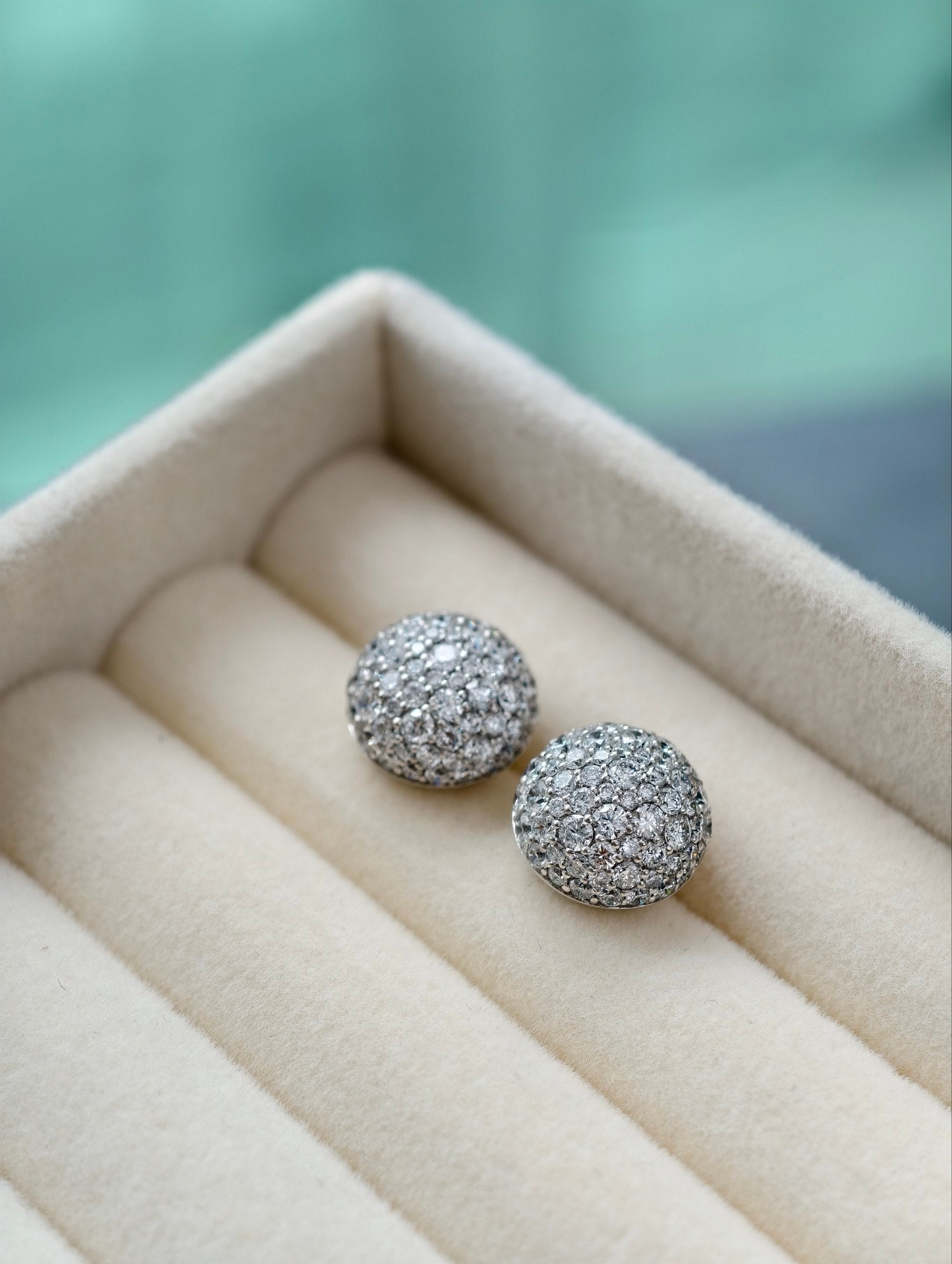 Stardust Orb Studs Earrings