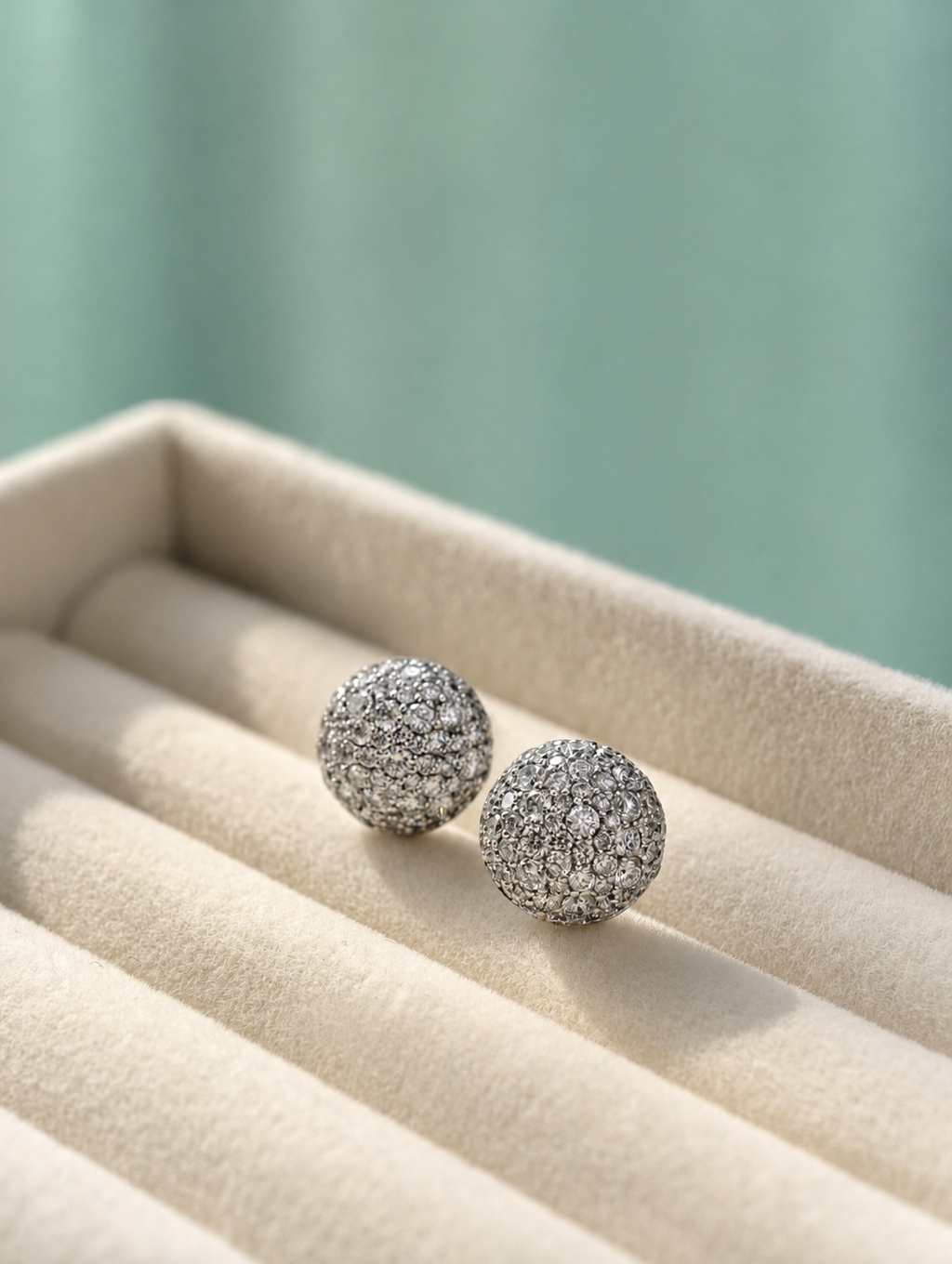 Stardust Orb Studs Earrings