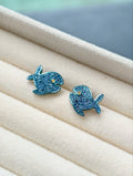 Ocean Whisper Fish Earrings