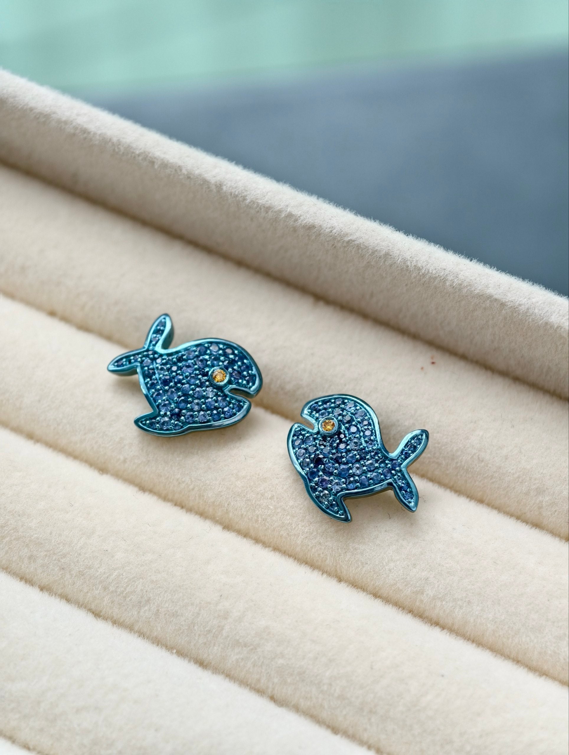 Ocean Whisper Fish Earrings