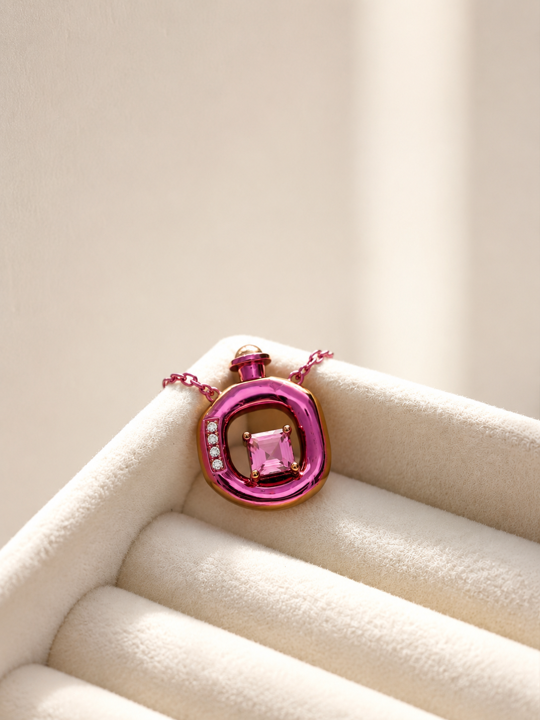 Pink Tourmaline Whisper Necklace