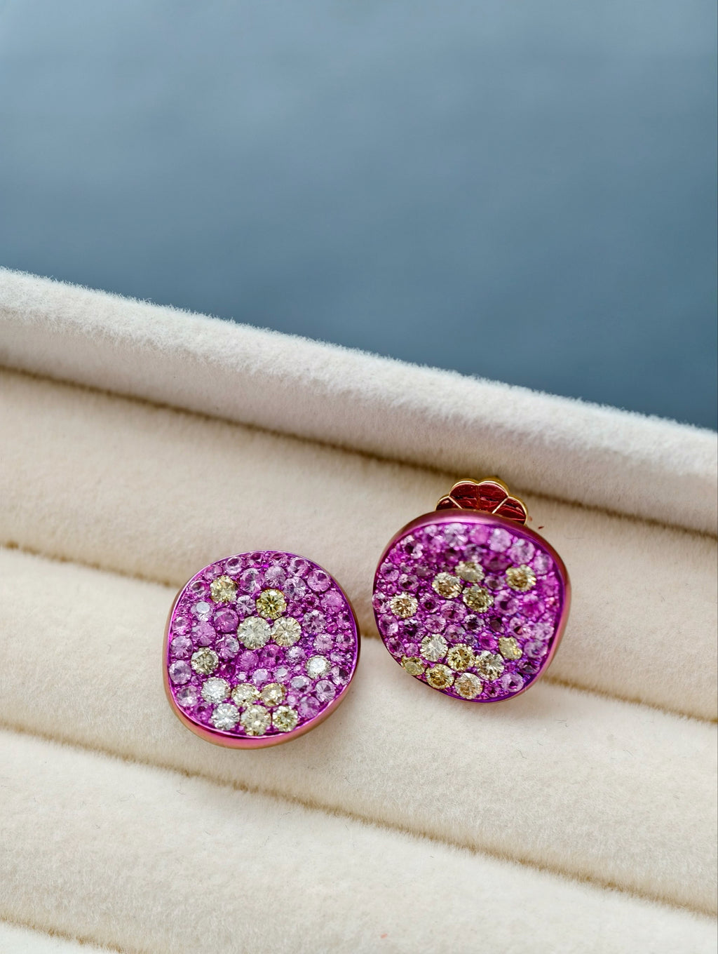 Aurora Disc Earrings